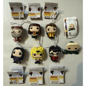 Harry Potter Kinder Joy Toy Quidditch Edition Lot-7 Figures 2025 w/out Packaging
